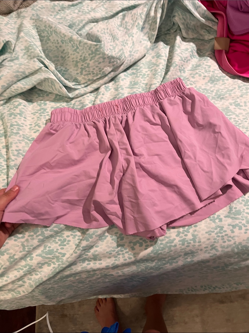 athletica Girls' Lavender Athletic Skort